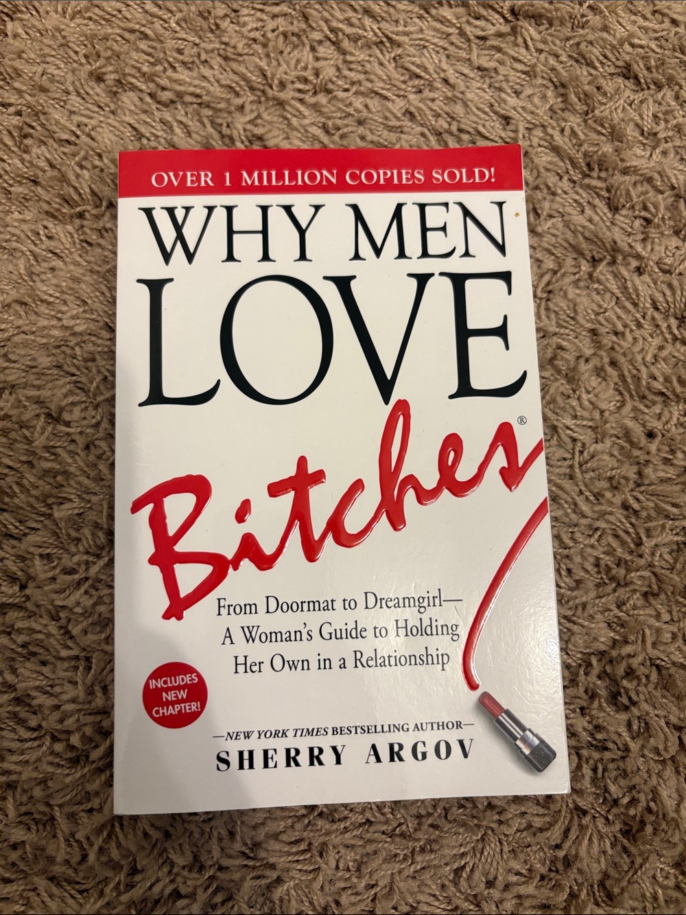 Why Men Love Bitches - White & Red Paperback